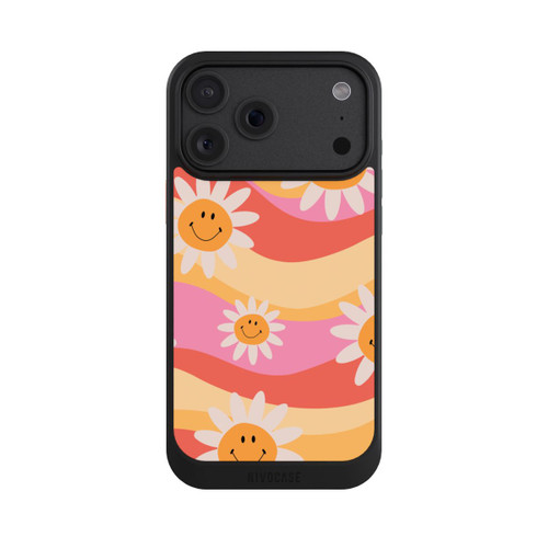 Apple iPhone 18 Pro Max NIVOcore Retro Smiles Orange Colorful