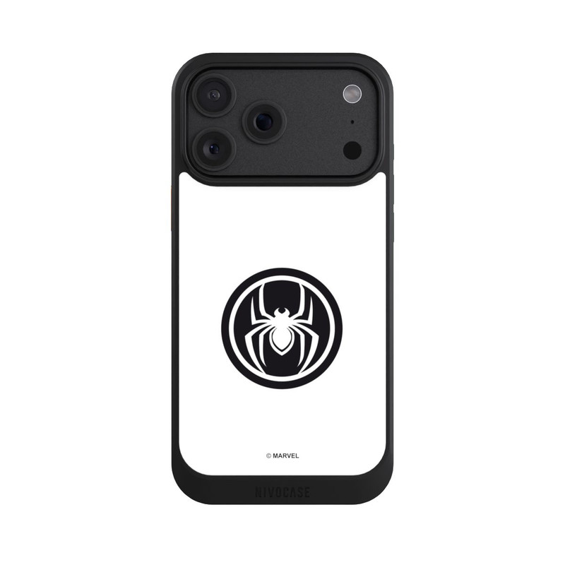 iPhone 18 Pro Max NIVOcore Spider-Man Spider Logo White