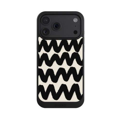 Apple iPhone 18 Pro Max NIVOcore Schwarzes Wellenmuster