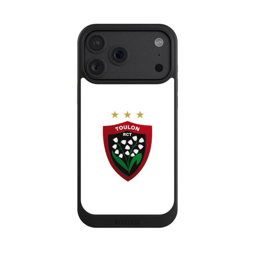 Apple iPhone 18 Pro Max NIVOcore Logo RC Toulonnais Blanc