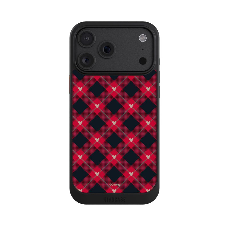 iPhone 18 Pro Max NIVOcore Mickey Weihnachtsmuster Rot