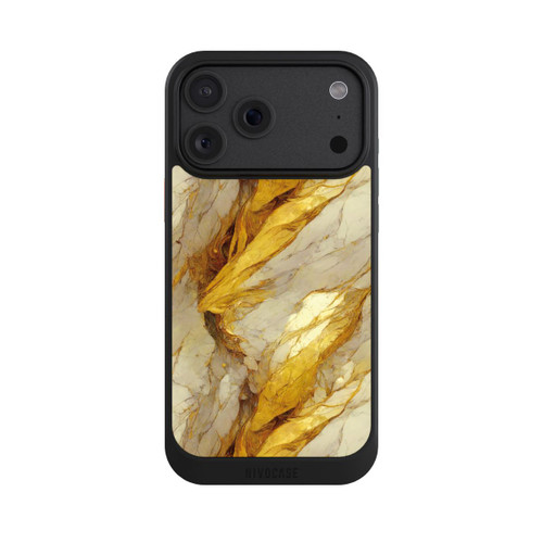 Apple iPhone 18 Pro Max NIVOcore Weiße Marmor-Golddruckschichten