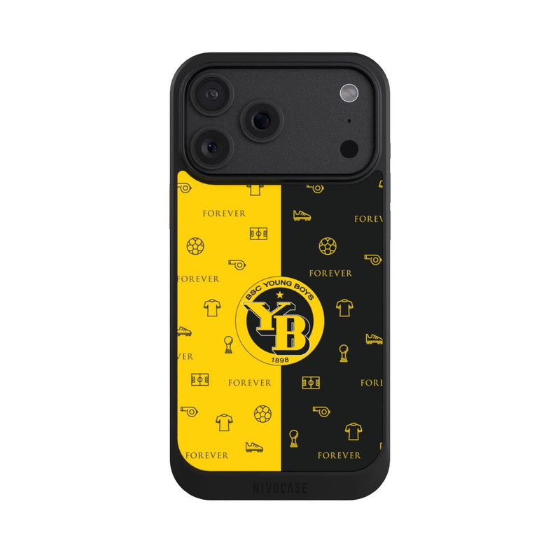 iPhone 18 Pro Max NIVOcore BSC YB Jaune Noir Motif