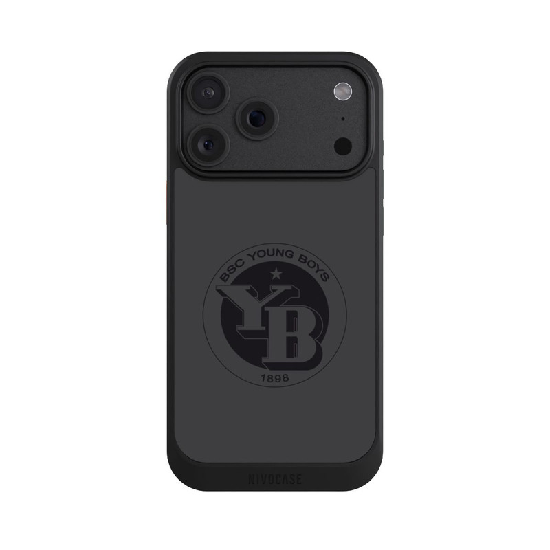 iPhone 18 Pro Max NIVOcore BSC YB Logo Gris