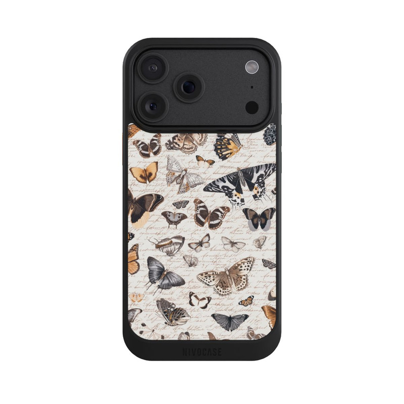 iPhone 18 Pro Max NIVOcore Schmetterling Muster Boho
