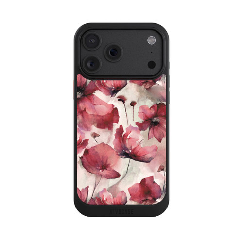 Apple iPhone 18 Pro Max NIVOcore Wilde Mohnblumen Aquarell mit KI