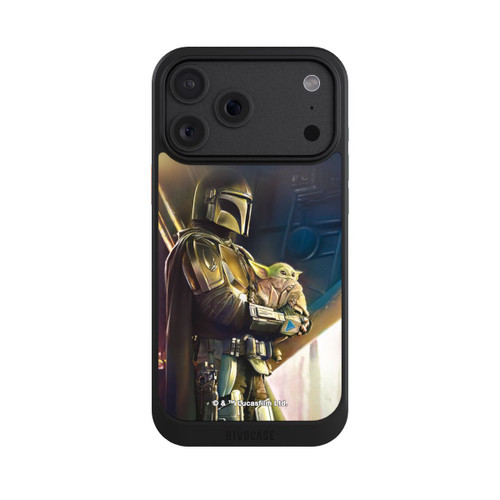 Apple iPhone 18 Pro Max NIVOcore Mandalorianer und Grogu im Schiff