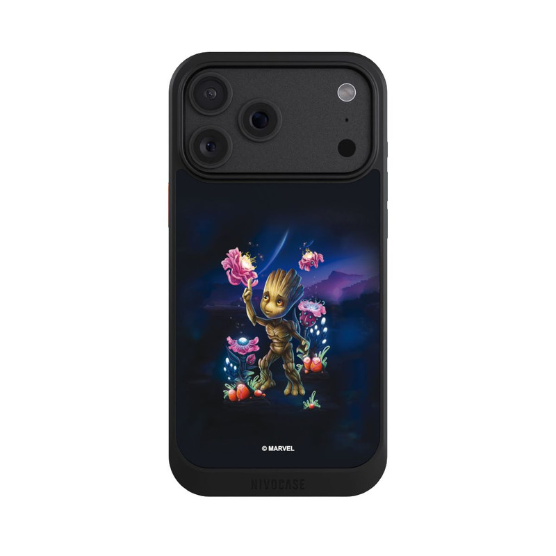 iPhone 18 Pro Max NIVOcore Baby Groot Fleurs