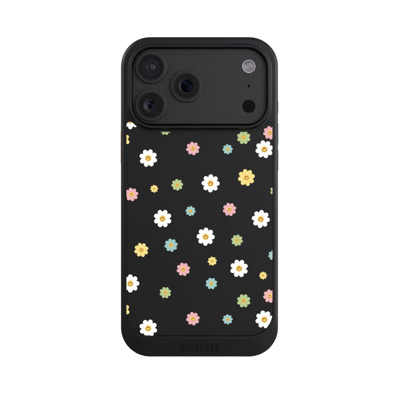 iPhone 18 Pro Max NIVOcore Flower Power klein transparent