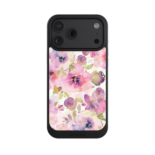 Apple iPhone 18 Pro Max NIVOcore Tapete mit rosa Blumen