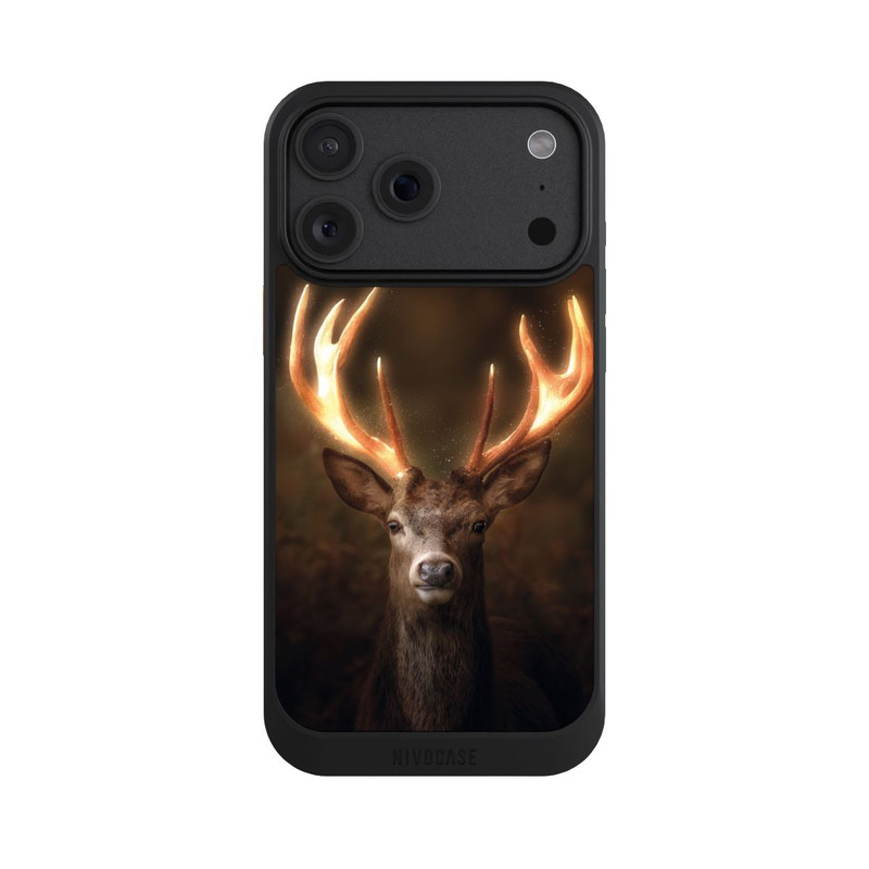 iPhone 18 Pro Max NIVOcore Bois de cerf dorés
