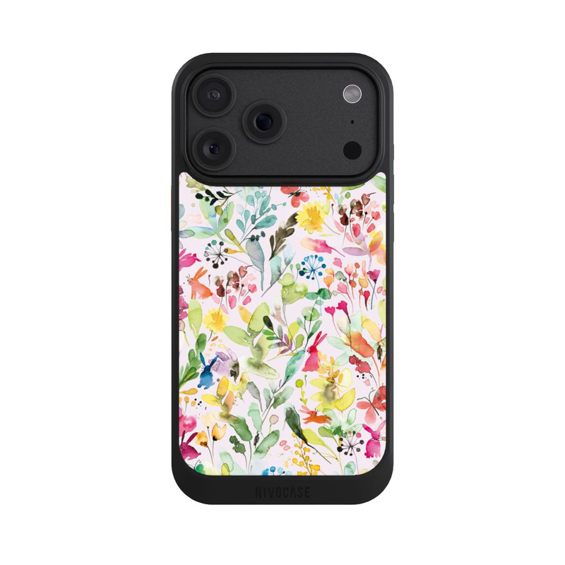 iPhone 18 Pro Max NIVOcore Wild Flowers Meadow Pink
