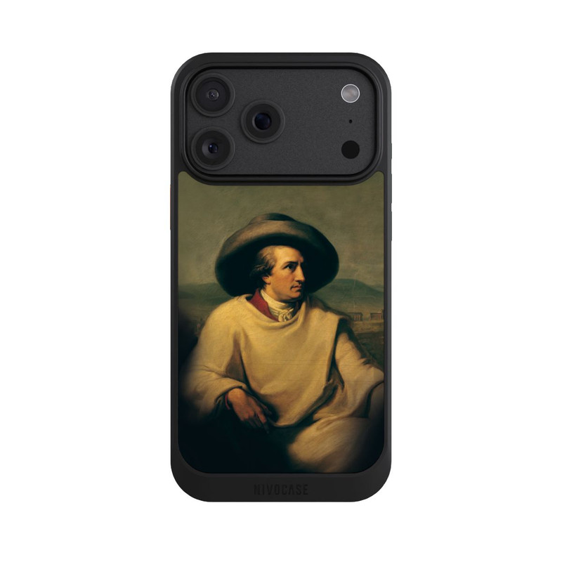 iPhone 18 Pro Max NIVOcore Johann Wolfgang von Goethe in the Campagna