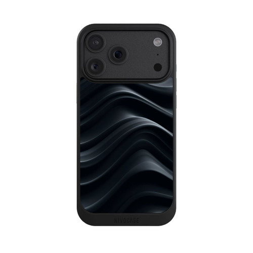 Apple iPhone 18 Pro Max NIVOcore Black Waves Texture