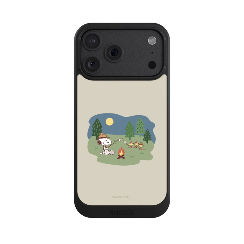 iPhone 18 Pro Max NIVOcore Snoopy Lagerfeuer
