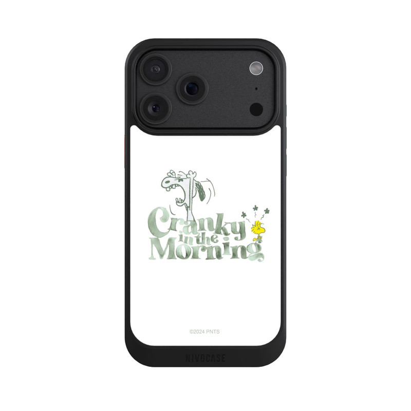 iPhone 18 Pro Max NIVOcore Snoopy Cranky in the Morning
