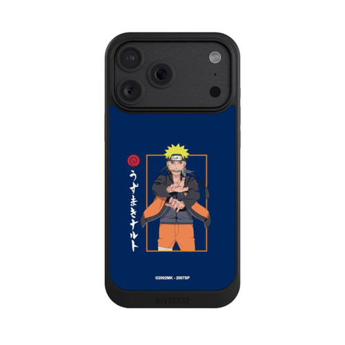 Apple iPhone 18 Pro Max NIVOcore Naruto Kampfposition Blau