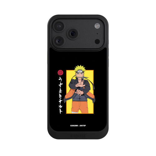 Apple iPhone 18 Pro Max NIVOcore Naruto Kampfposition Schwarz