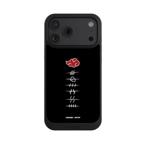 Apple iPhone 18 Pro Max NIVOcore Akatsuki Mitgliedssymbole Schwarz