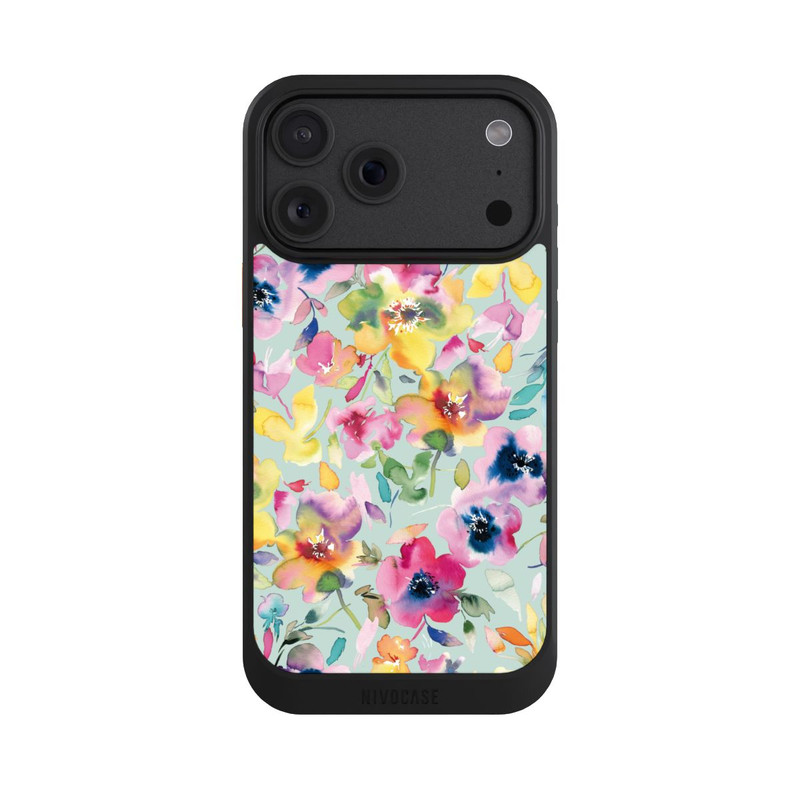 iPhone 18 Pro Max NIVOcore Künstlerischer Sommer Psychedelic Floral