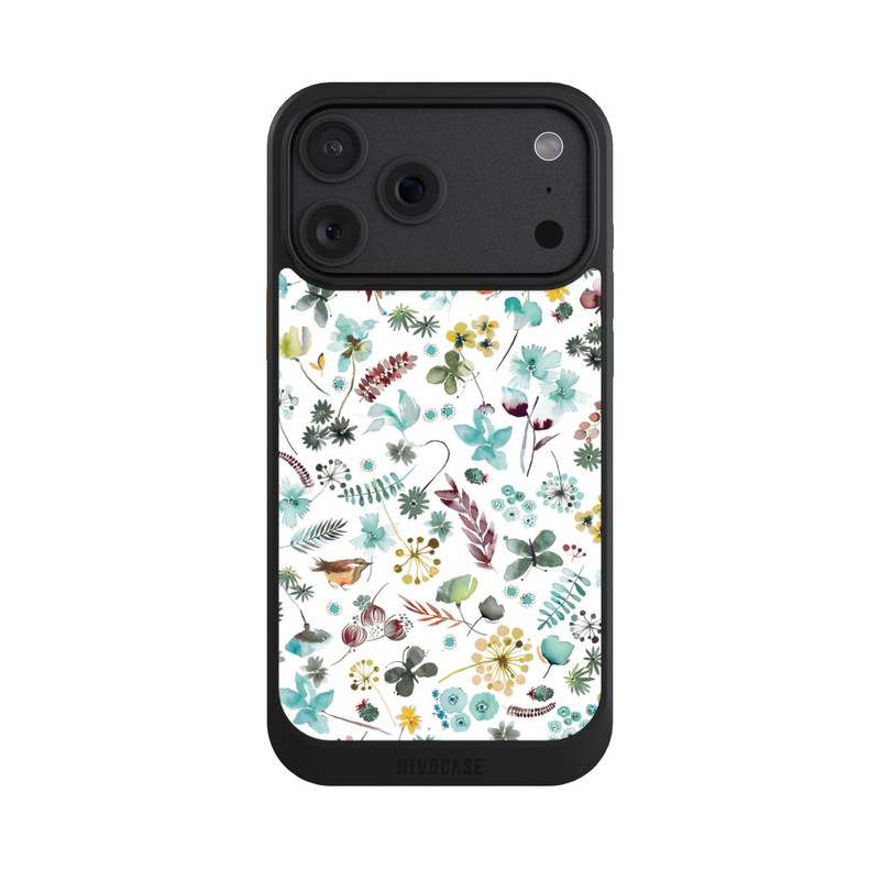 iPhone 18 Pro Max NIVOcore Botanical Butterfly Nature Blue