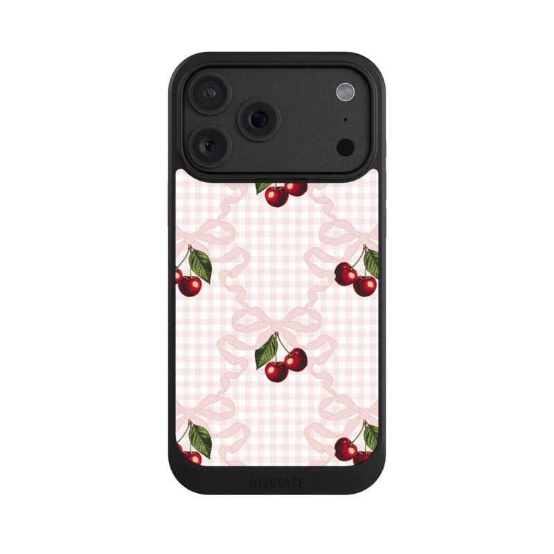 iPhone 18 Pro Max NIVOcore Motif cerise rose