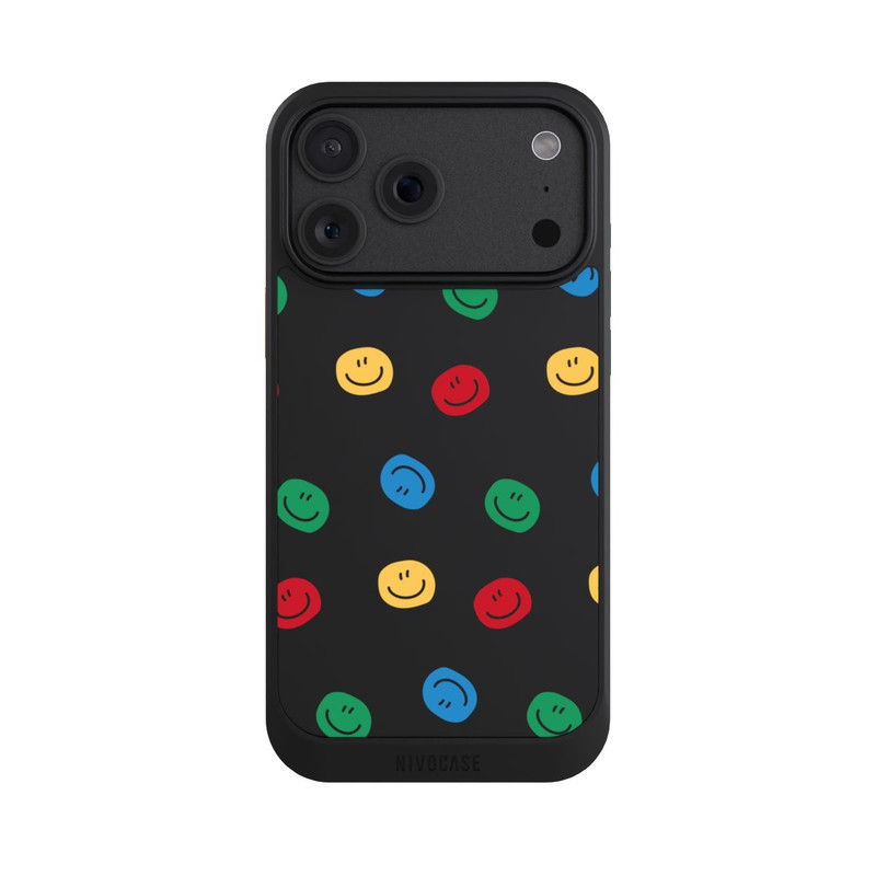 iPhone 18 Pro Max NIVOcore Smile Pattern Colorful