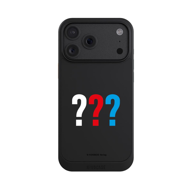 iPhone 18 Pro Max NIVOcore Die Drei Fragezeichen Logo Transparent