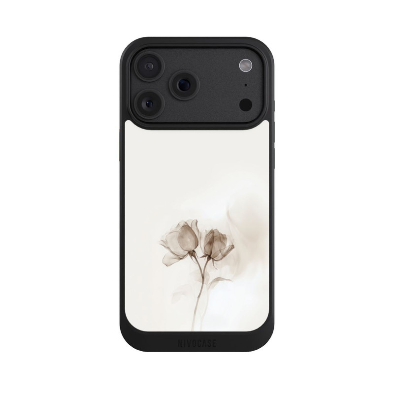iPhone 18 Pro Max NIVOcore Braune Rose Blume Nebel