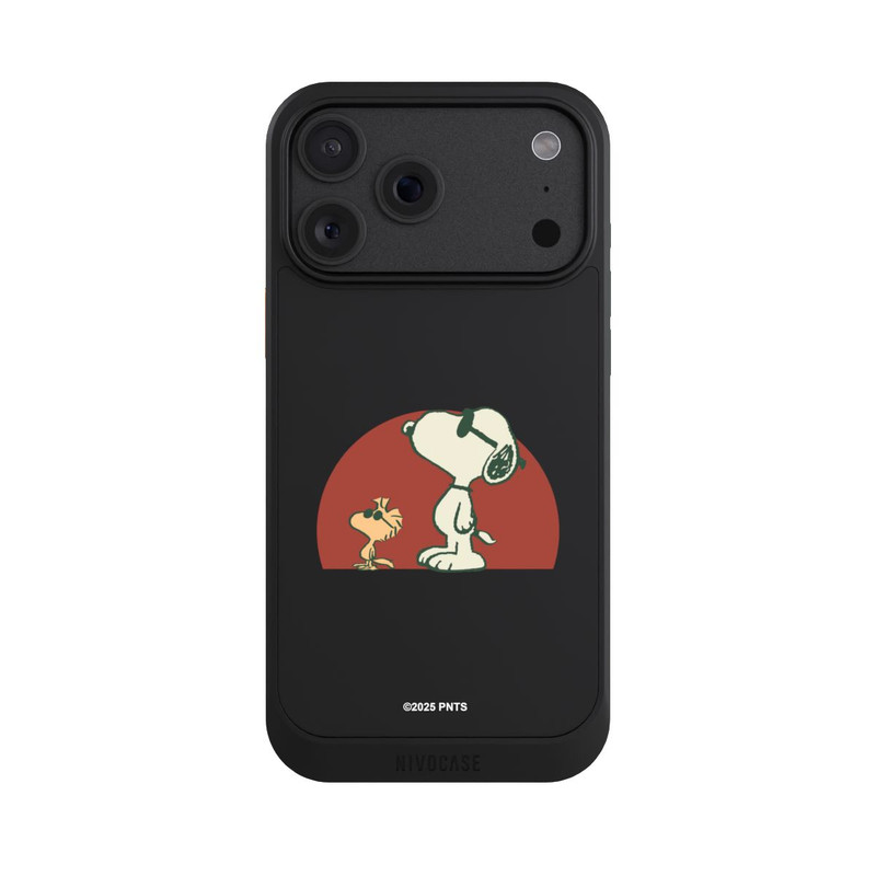iPhone 18 Pro Max NIVOcore Snoopy Woodstock Far Out transparent