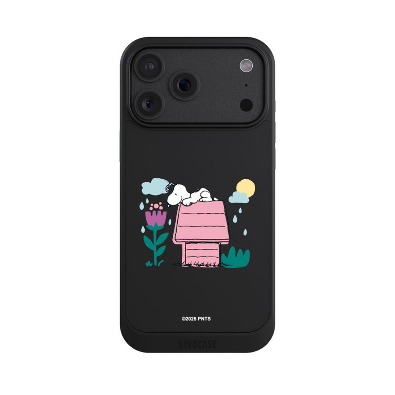 iPhone 18 Pro Max NIVOcore Snoopy Hundehütte Frühling transparent