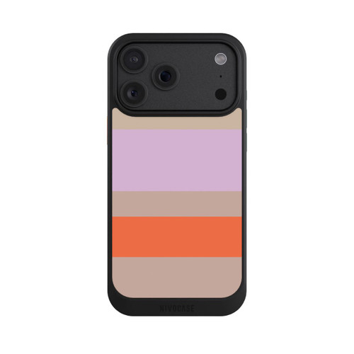 Apple iPhone 18 Pro Max NIVOcore Moca Lila Orange Stripes