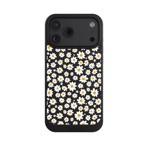 Apple iPhone 18 Pro Max NIVOcore Daisy Flower Seamless Pattern Transparent
