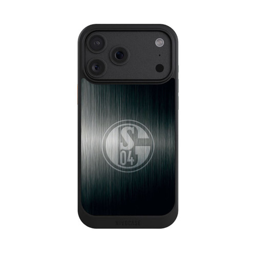 Apple iPhone 18 Pro Max NIVOcore Schalke 04 Metall Look