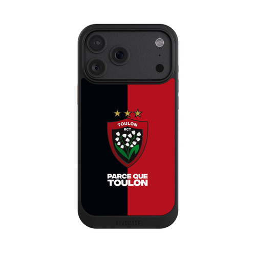 Apple iPhone 18 Pro Max NIVOcore RCT Logo Rouge Noir