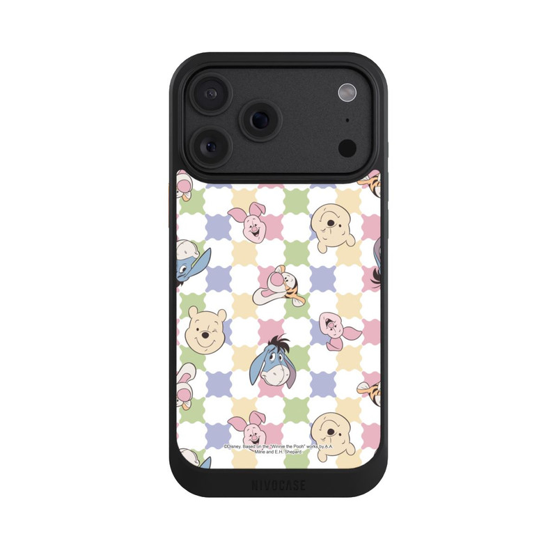 iPhone 18 Pro Max NIVOcore Winnie Puuh und Freunde farbenfrohes Muster