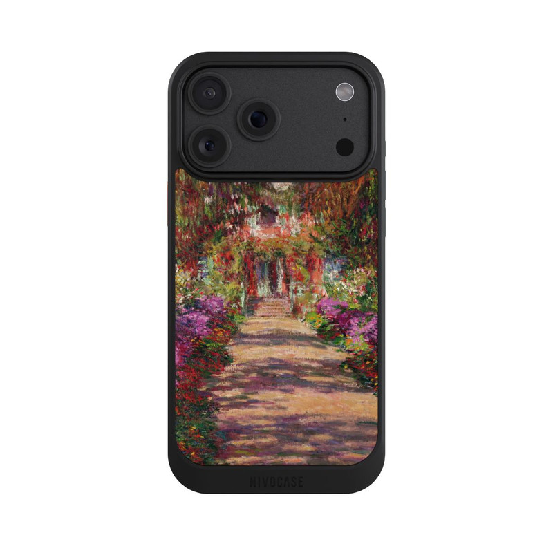 iPhone 18 Pro Max NIVOcore Eine Allee in Monets Garten in Giverny by Claude Monet