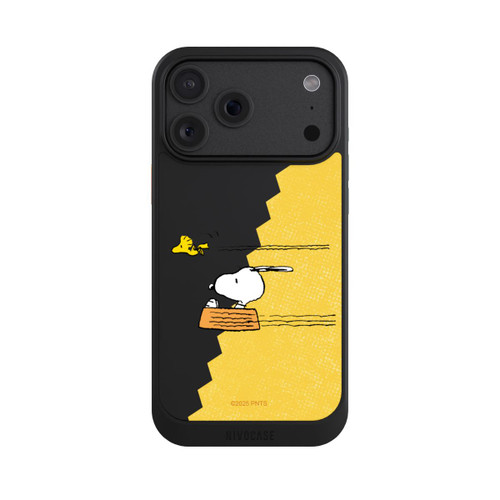 Apple iPhone 18 Pro Max NIVOcore Peanuts-Snoopy und Woodstock Transparent