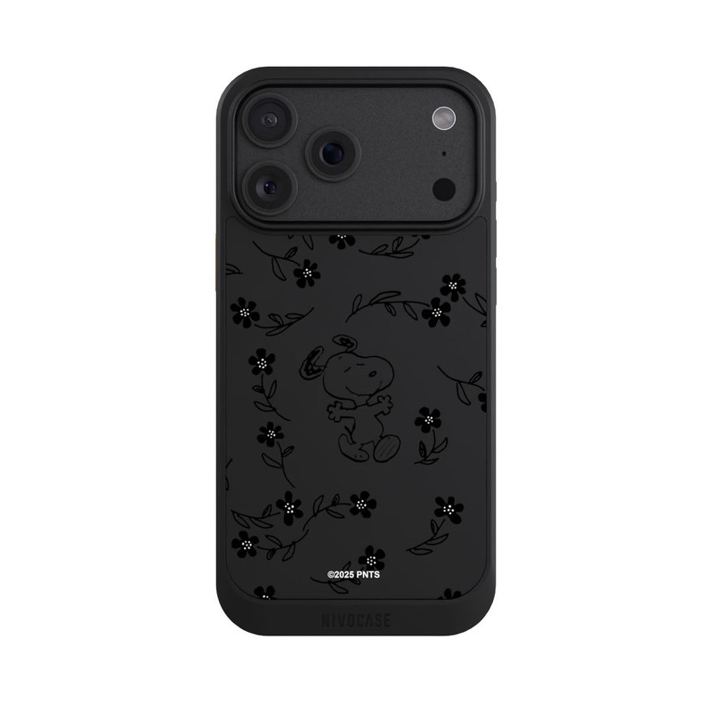 iPhone 18 Pro Max NIVOcore Snoopy und Flowers Transparent