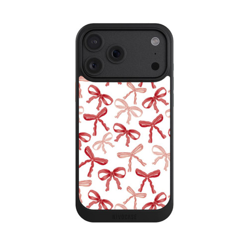 Apple iPhone 18 Pro Max NIVOcore Red Bows Pattern