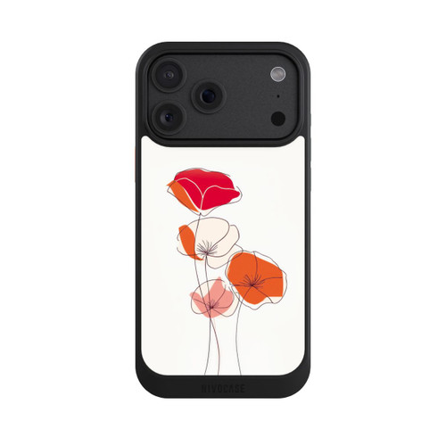 Apple iPhone 18 Pro Max NIVOcore Poppies Line Art