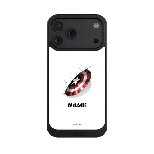 Apple iPhone 18 Pro Max NIVOcore Captain America Shield Personalisierbar