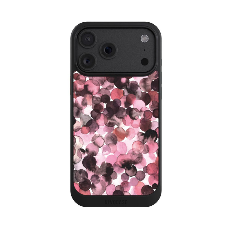 iPhone 18 Pro Max NIVOcore Blätterzauber Pink
