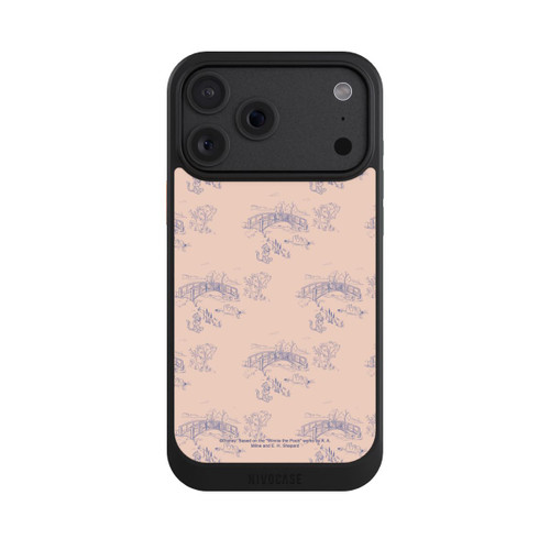 Apple iPhone 18 Pro Max NIVOcore Winnie Puuh Keramik Muster Brücke Pink