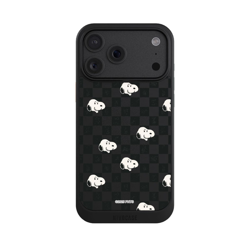iPhone 18 Pro Max NIVOcore Snoopy Checked Pattern