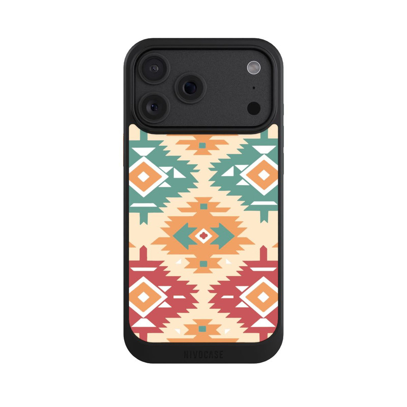 iPhone 18 Pro Max NIVOcore Modern Tribal Boho Aztec Geometric Design 1