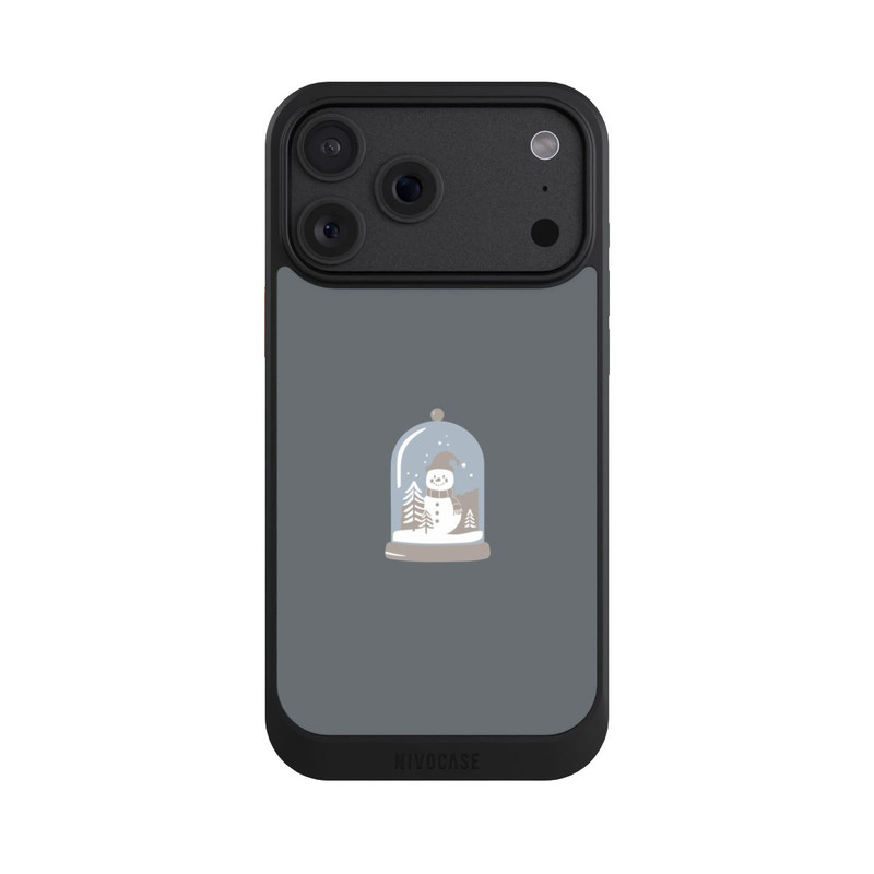 iPhone 18 Pro Max NIVOcore Minimalist Snow Globe with Snowman