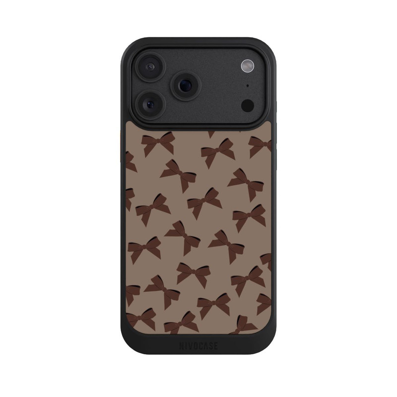 iPhone 18 Pro Max NIVOcore Christmas Bow Pattern