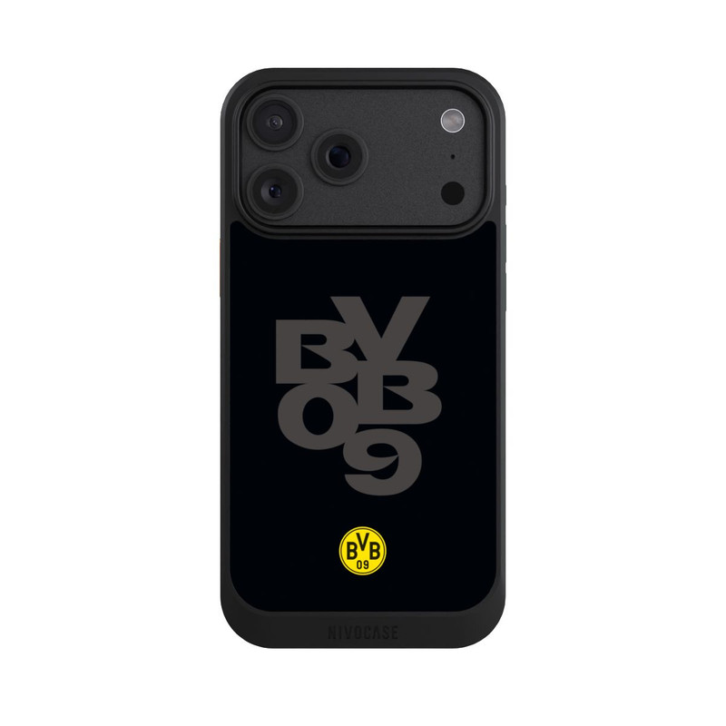 iPhone 18 Pro Max NIVOcore BVB09 Grau Schwarz