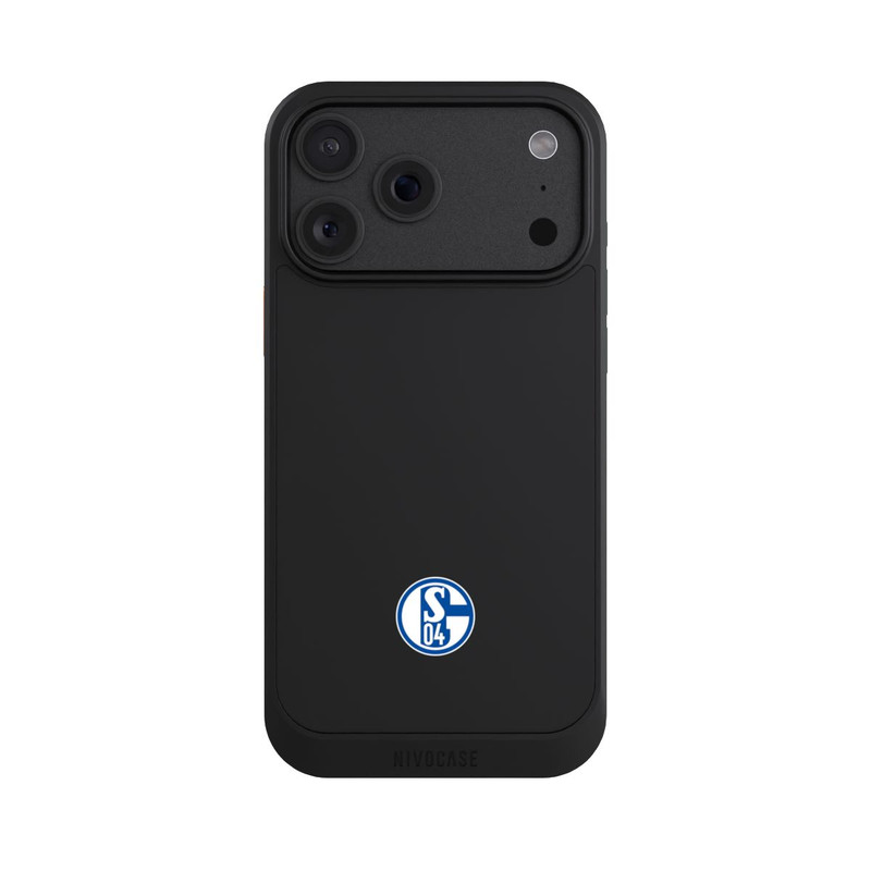 iPhone 18 Pro Max NIVOcore FC Schalke 04 Logo Klein Transparent